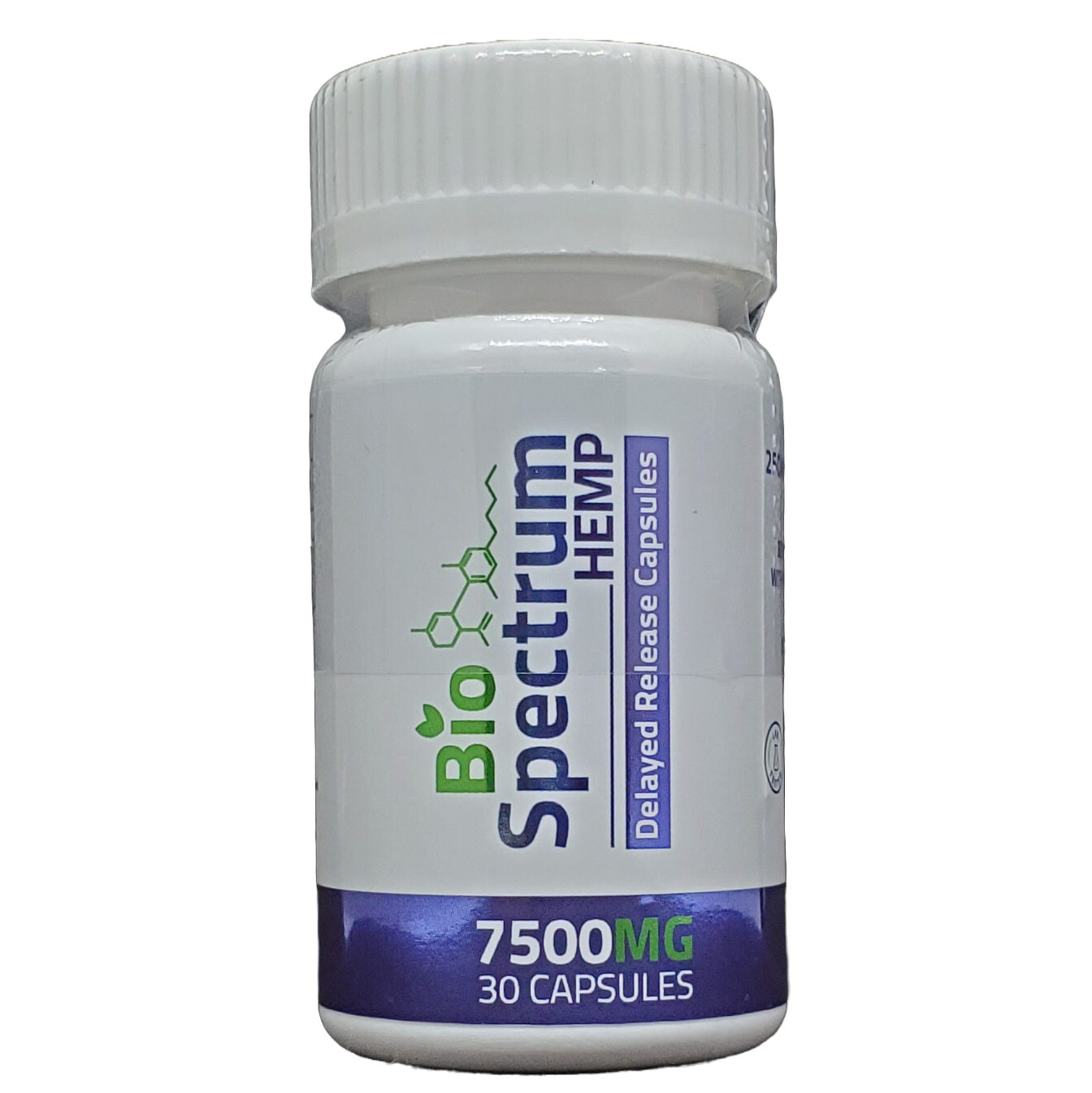 BioSpectrum 7500mg Broad Spectrum Delayed Release Capsules (30cnt